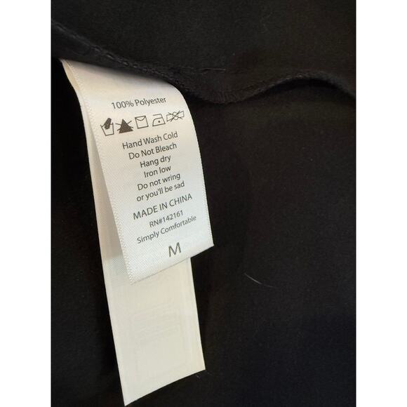 Lularoe Elegant Faux Leather Midi Flare Skirt Black M - Picture 5 of 5